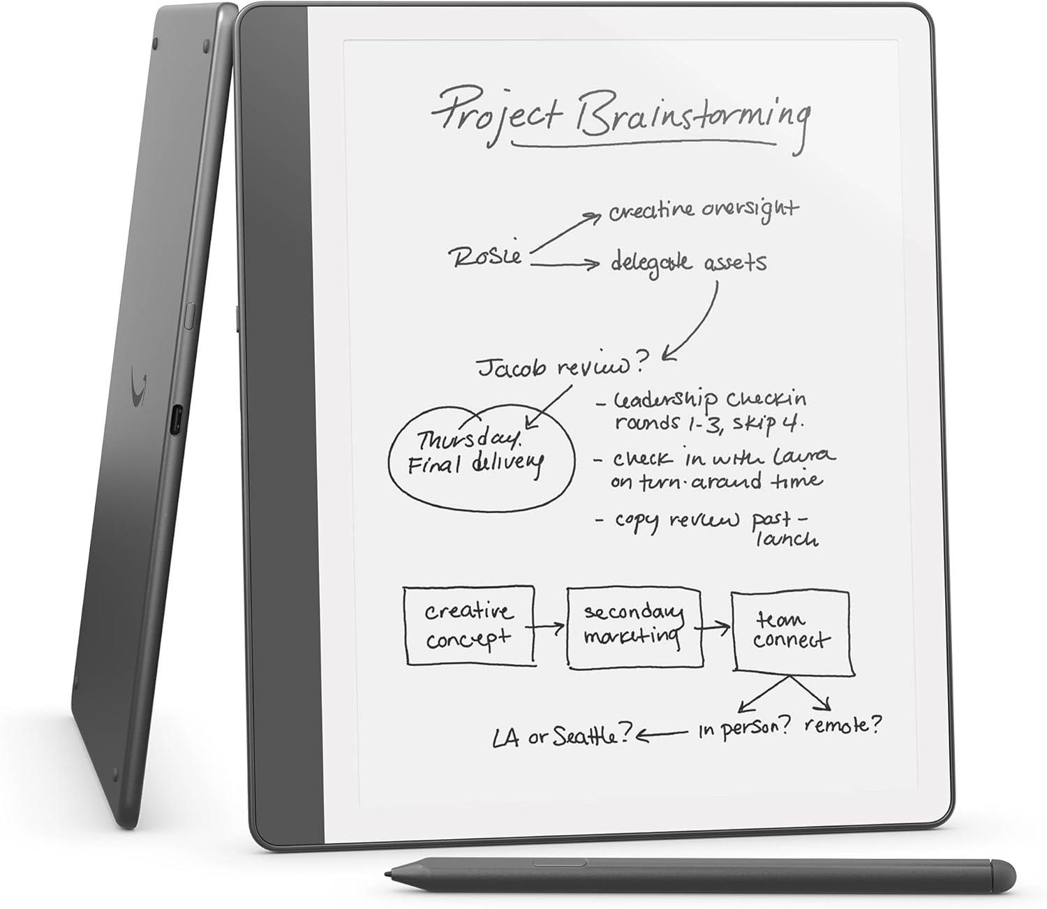 Amazon Kindle Scribe (2024) αναγνώστης 32GB - 10.2" - με Premium Pen, σκούρο γκρι