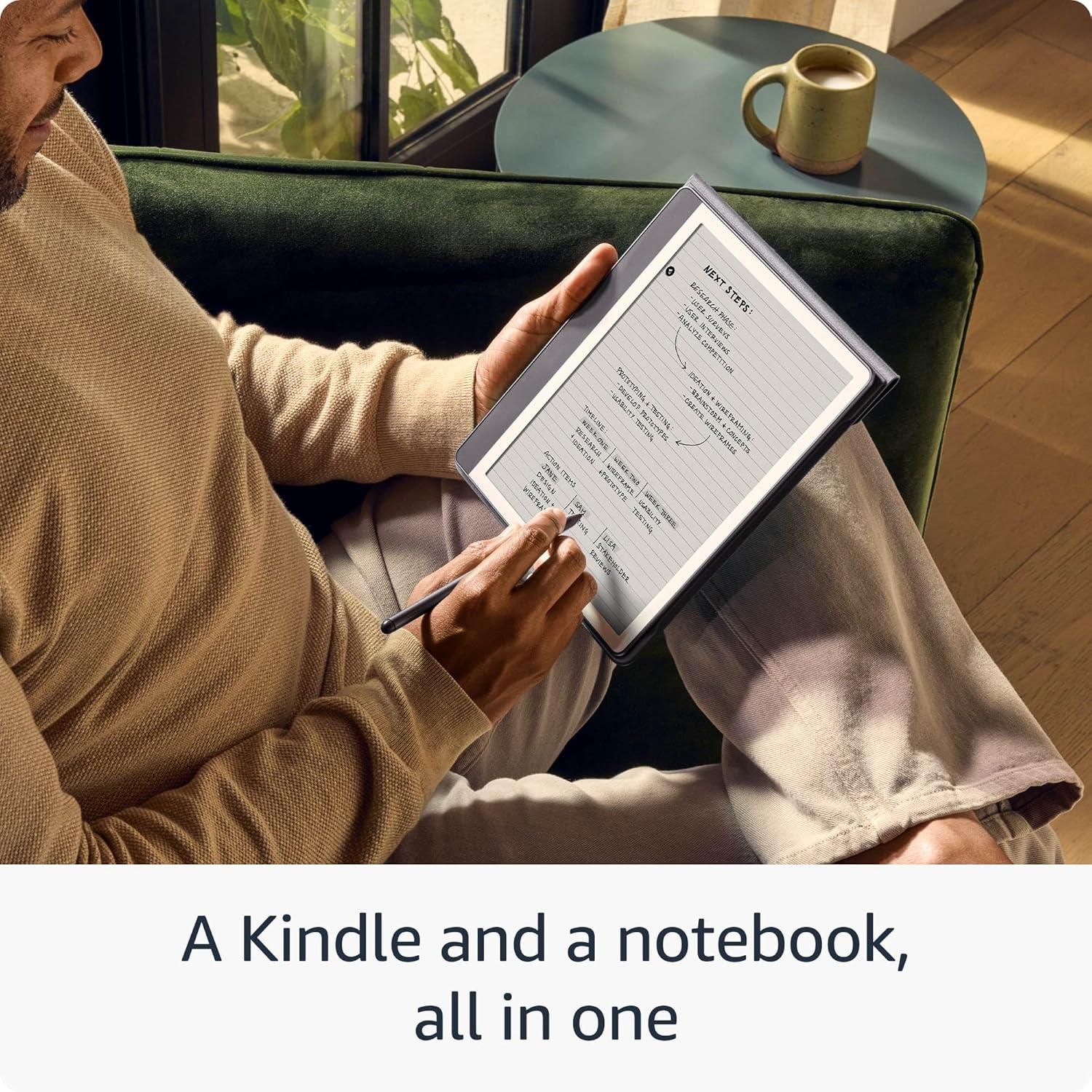 Amazon Kindle Scribe (2024) αναγνώστης 32GB - 10.2" - με Premium Pen, σκούρο γκρι