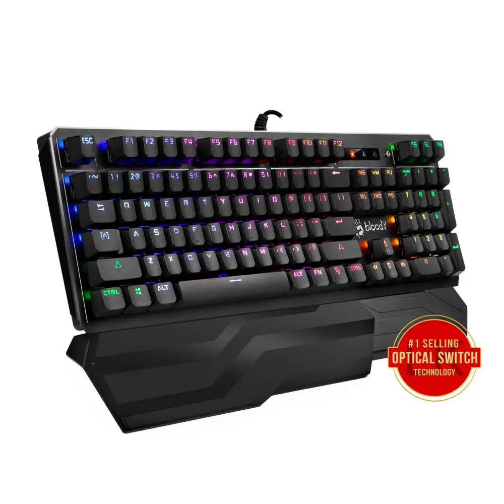 Геймърска механична клавиатура A4tech Bloody B975  Brown switch