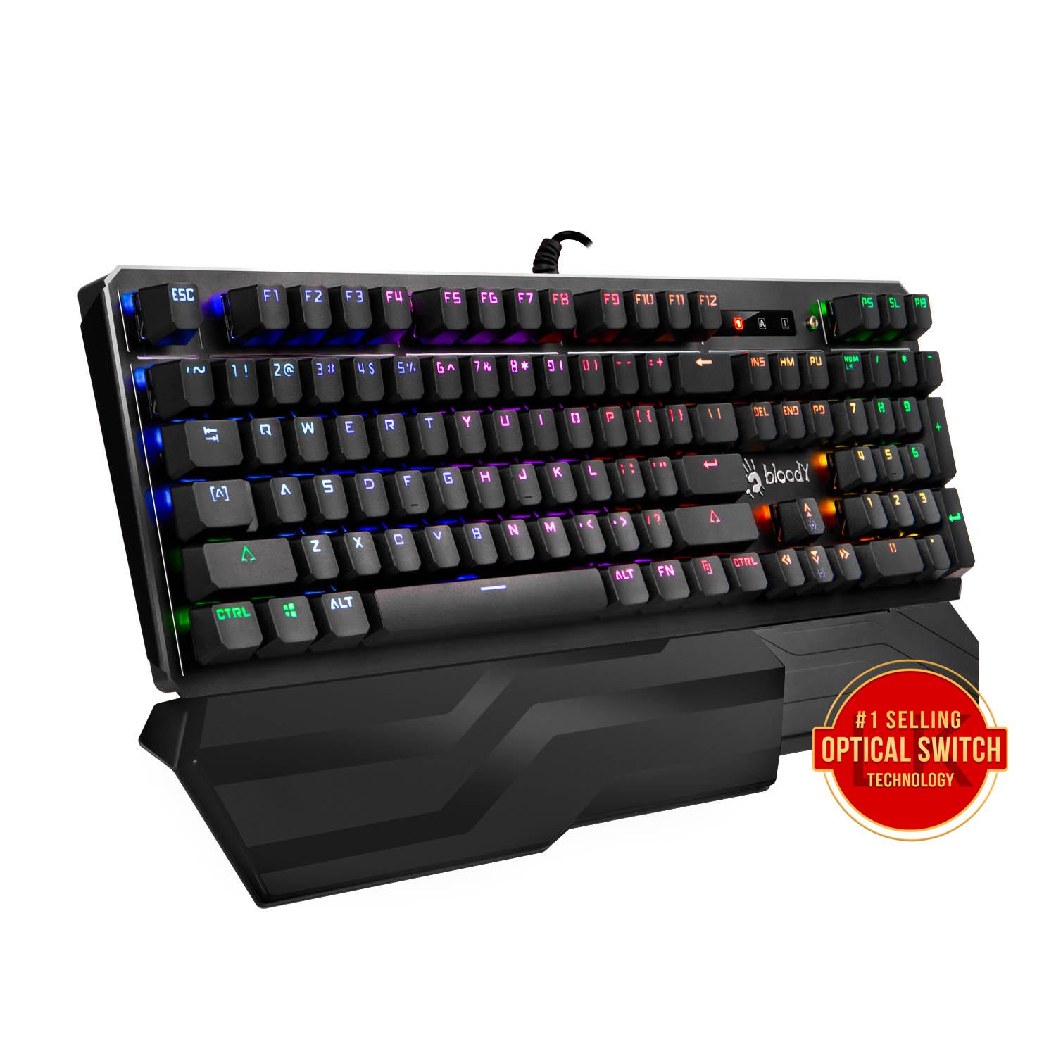 Gaming μηχανική πληκτρολόγιο A4tech Bloody B975 Brown switch