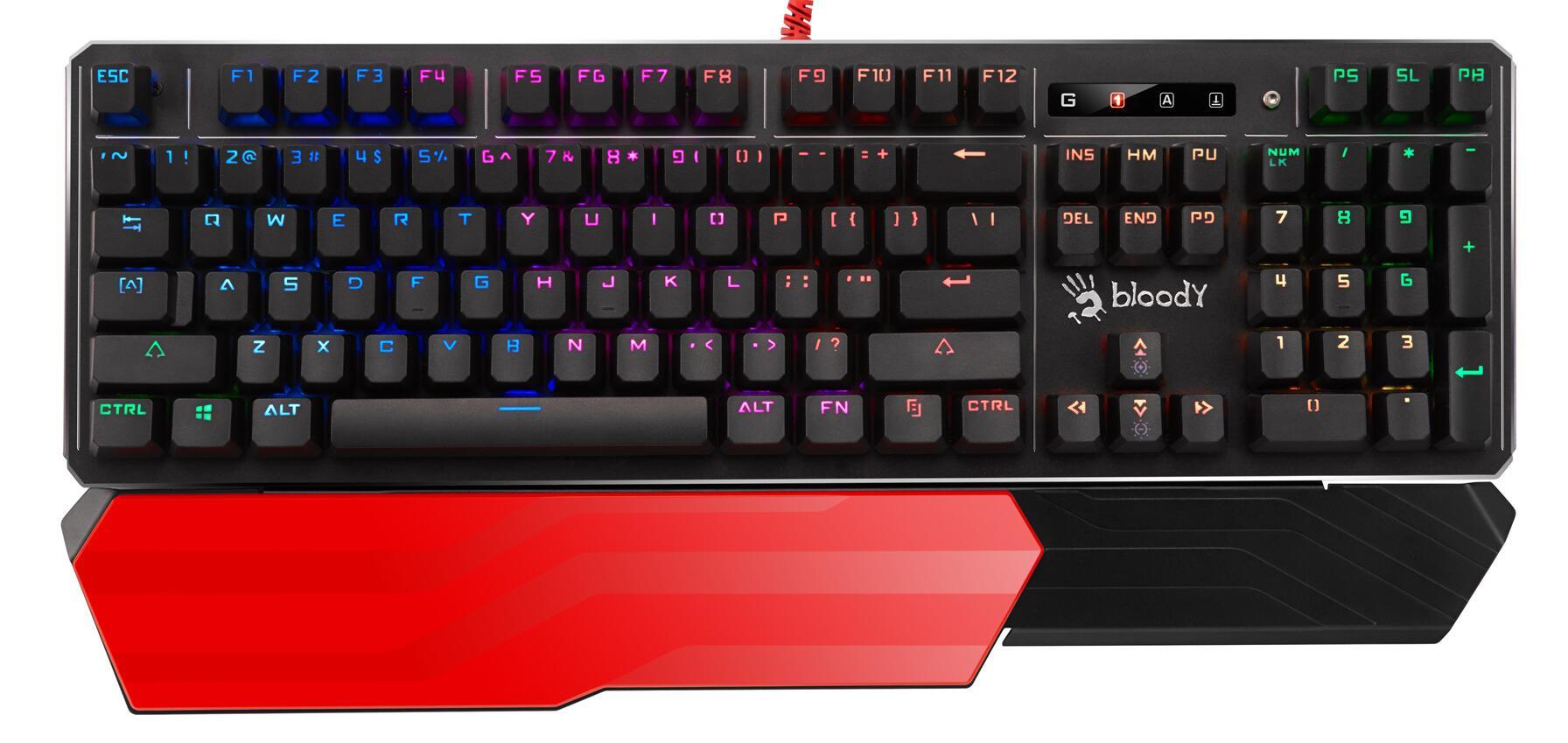Gaming μηχανική πληκτρολόγιο A4tech Bloody B975 Brown switch