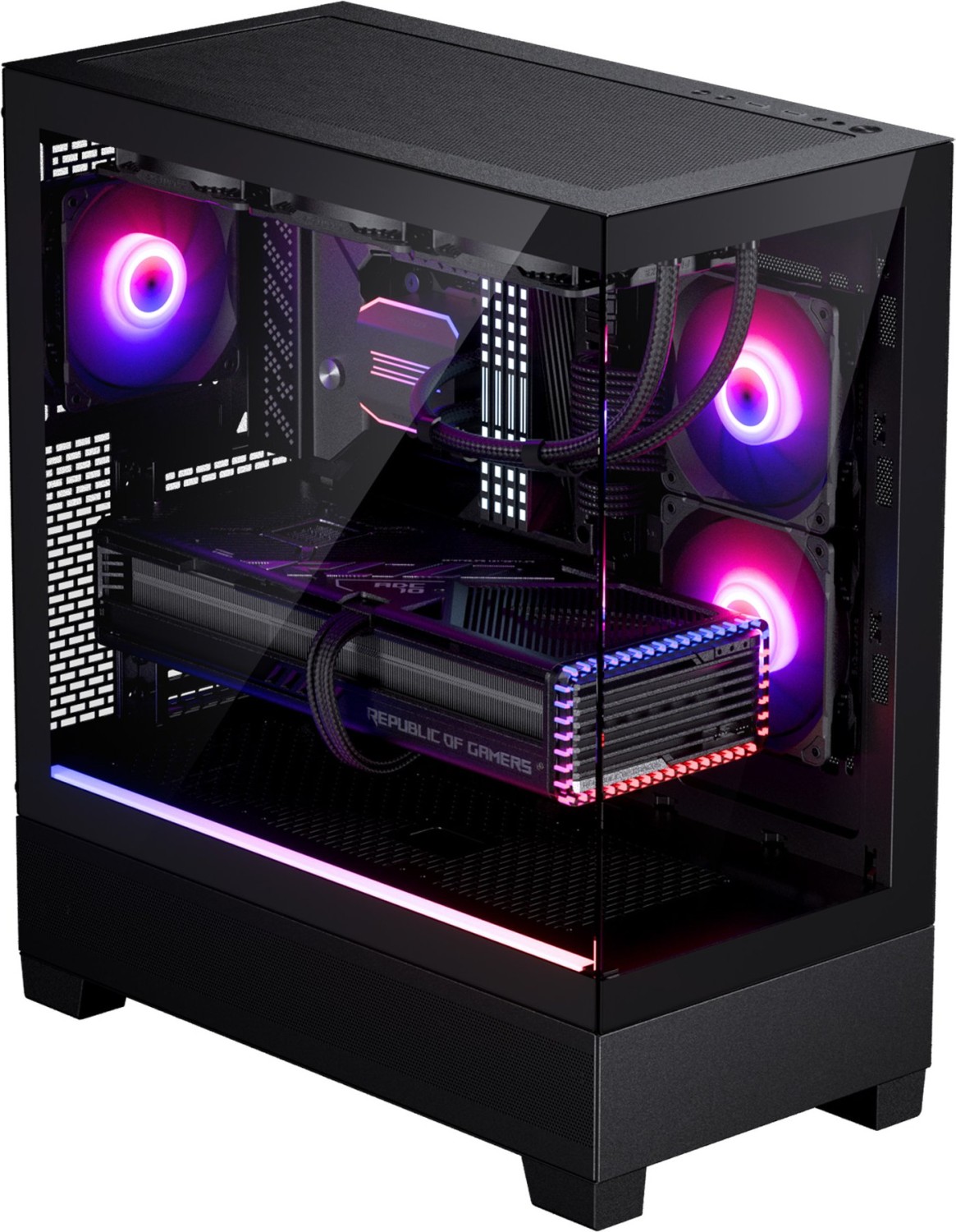 Кутия Phanteks XT View Windows 3x120mm ARGB - PH-XT523V1_DBK01