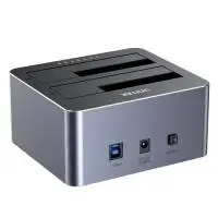 Unitek докинг станция Storage - HDD Dock - 2 BAY - Y-3026GY01-EU