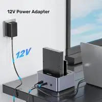 Unitek докинг станция Storage - HDD Dock - 2 BAY - Y-3026GY01-EU