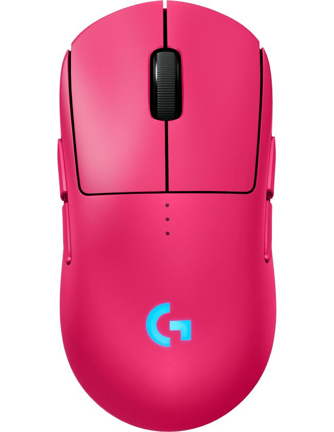 Геймърска мишка Logitech G Pro 2 Lightspeed Wireless - Magenta