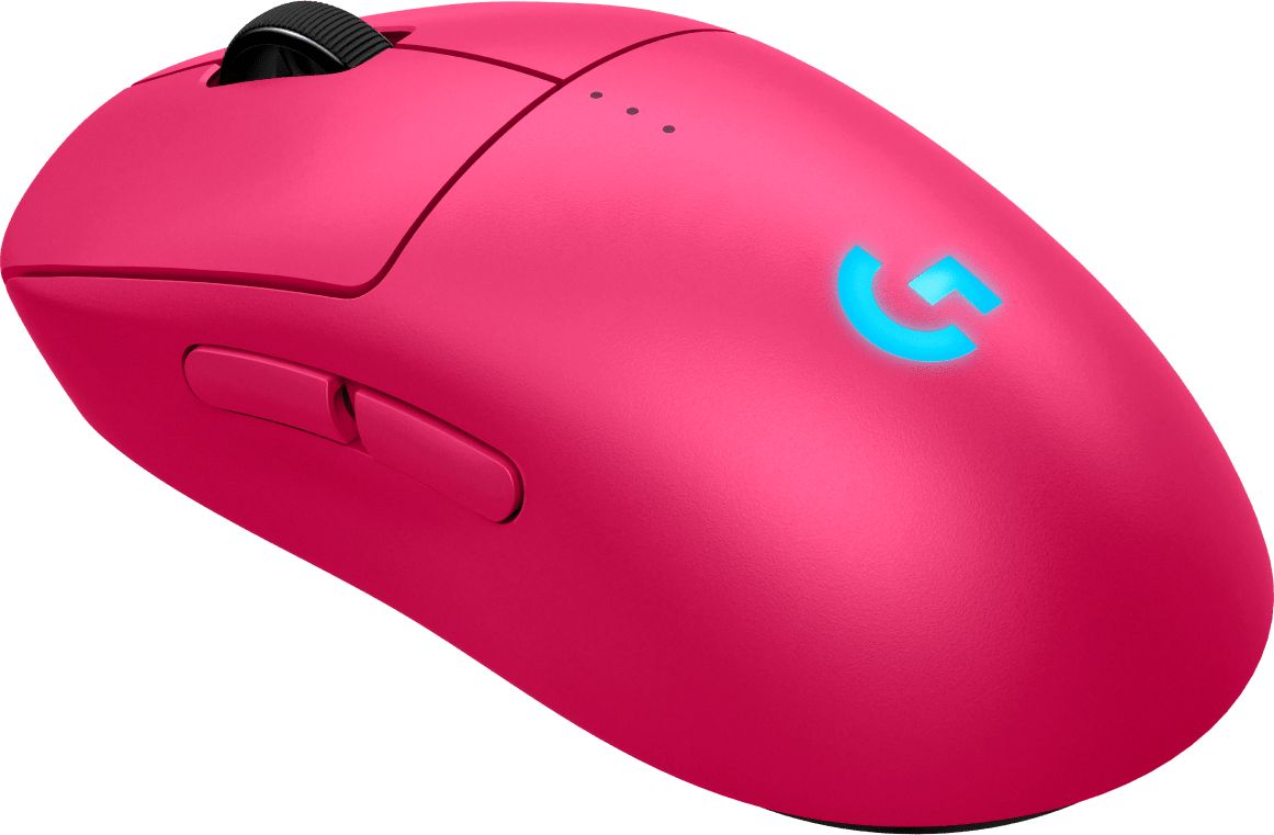 Геймърска мишка Logitech G Pro 2 Lightspeed Wireless - Magenta