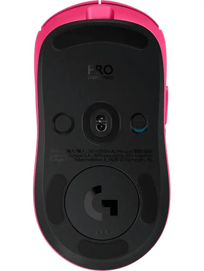 Геймърска мишка Logitech G Pro 2 Lightspeed Wireless - Magenta