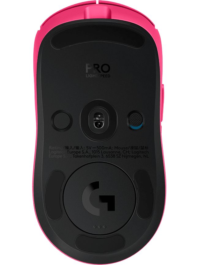 Геймърска мишка Logitech G Pro 2 Lightspeed Wireless - Magenta