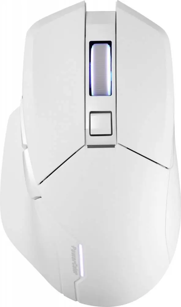 Геймърска безжична мишка PowerColor ALPHYN AM10 - White