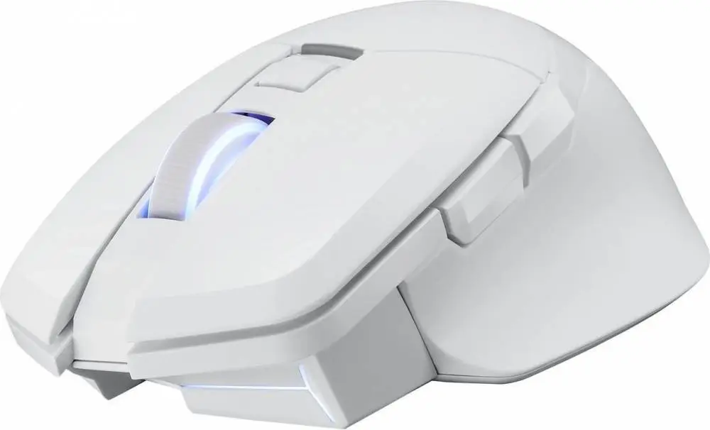 Геймърска безжична мишка PowerColor ALPHYN AM10 - White