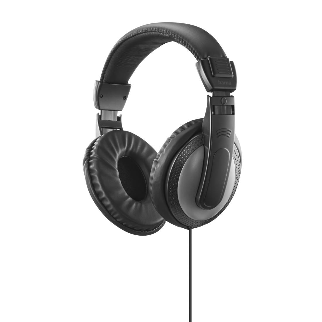 HAMA Casque stéréo "Shell II", Over-Ear, 2m, noirs