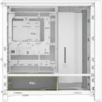 Кутия Corsair FRAME 4000D Modular Mid-Tower White - CC-9011291-WW