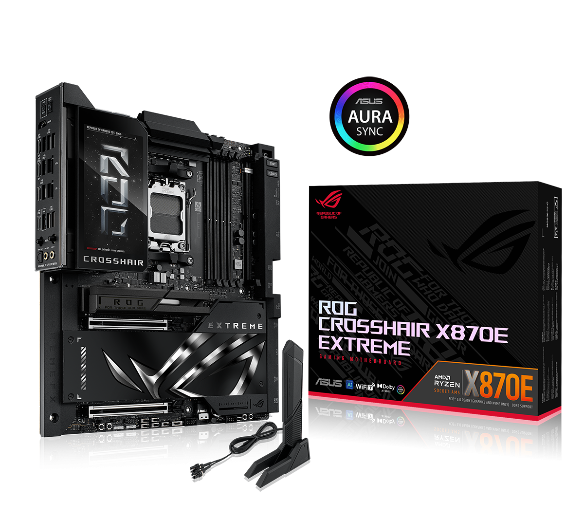 Дънна платка ASUS ROG CROSSHAIR X870E EXTREME WIFI AM5 - 90MB1LB0-M0EAY0