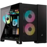 Кутия Corsair 2500D AIRFLOW Mid-Tower Dual Chamber PC Case Black - CC-9011263-WW