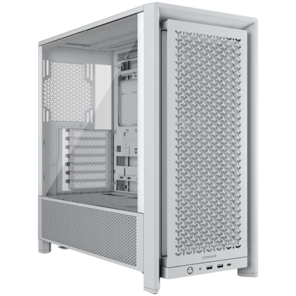 Кутия Corsair FRAME 4000D RS Modular Mid-Tower PC Case White - CC-9011313-WW