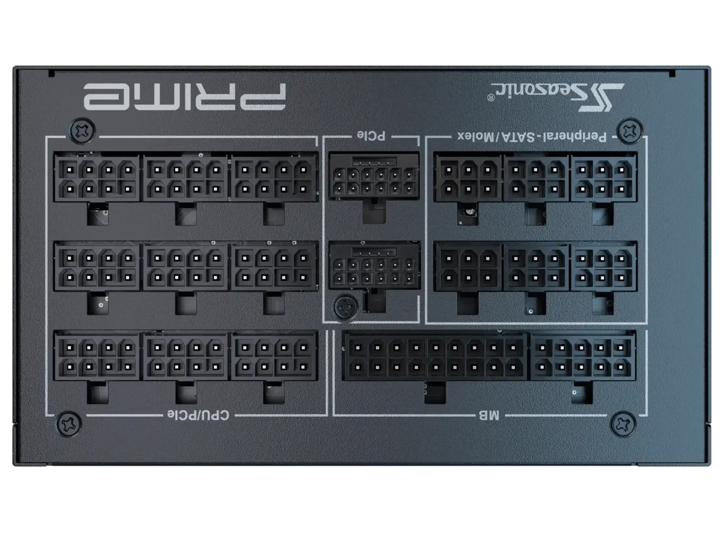 Захранване Seasonic PRIME TX-1600 (1600W) 80 Plus Titanium PCIe Gen 5.1 PSU ATX3.1 - SSR-1600TR2-ATX3.1