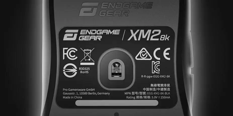 Геймърска мишка Engame Gear XM2 8K - Gaming Mouse - Black