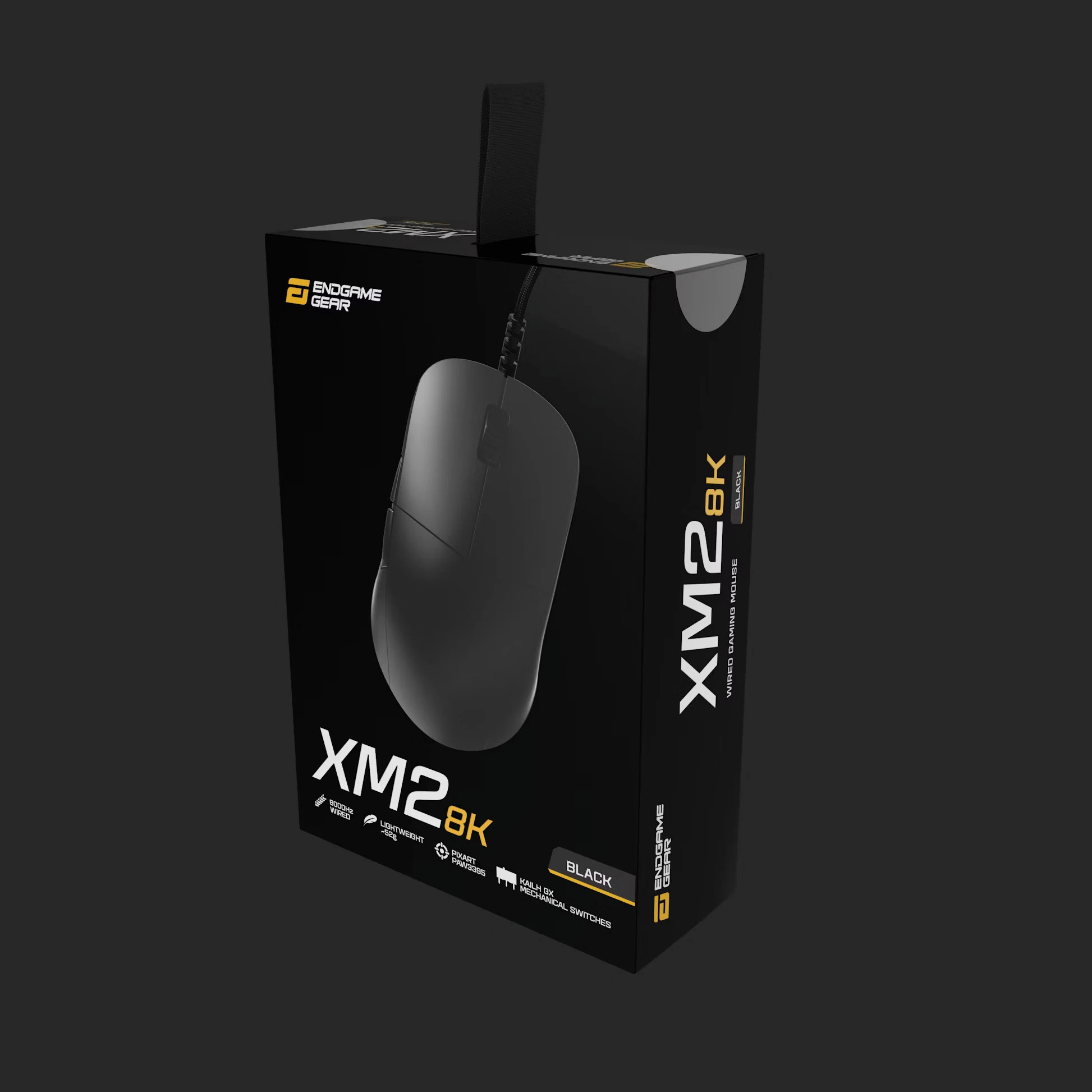 Геймърска мишка Engame Gear XM2 8K - Gaming Mouse - Black