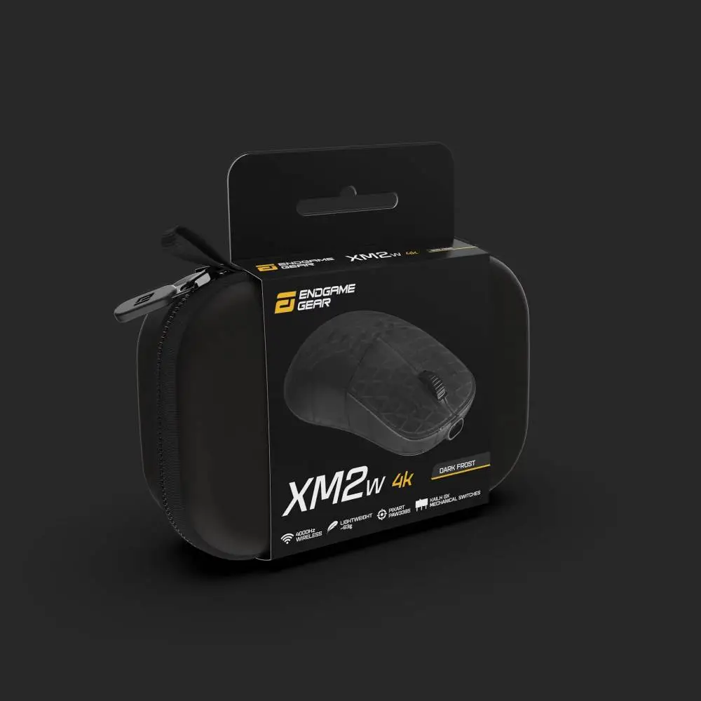Геймърска мишка Endgame Gear XM2w 4K - Wireless  Dark Frost