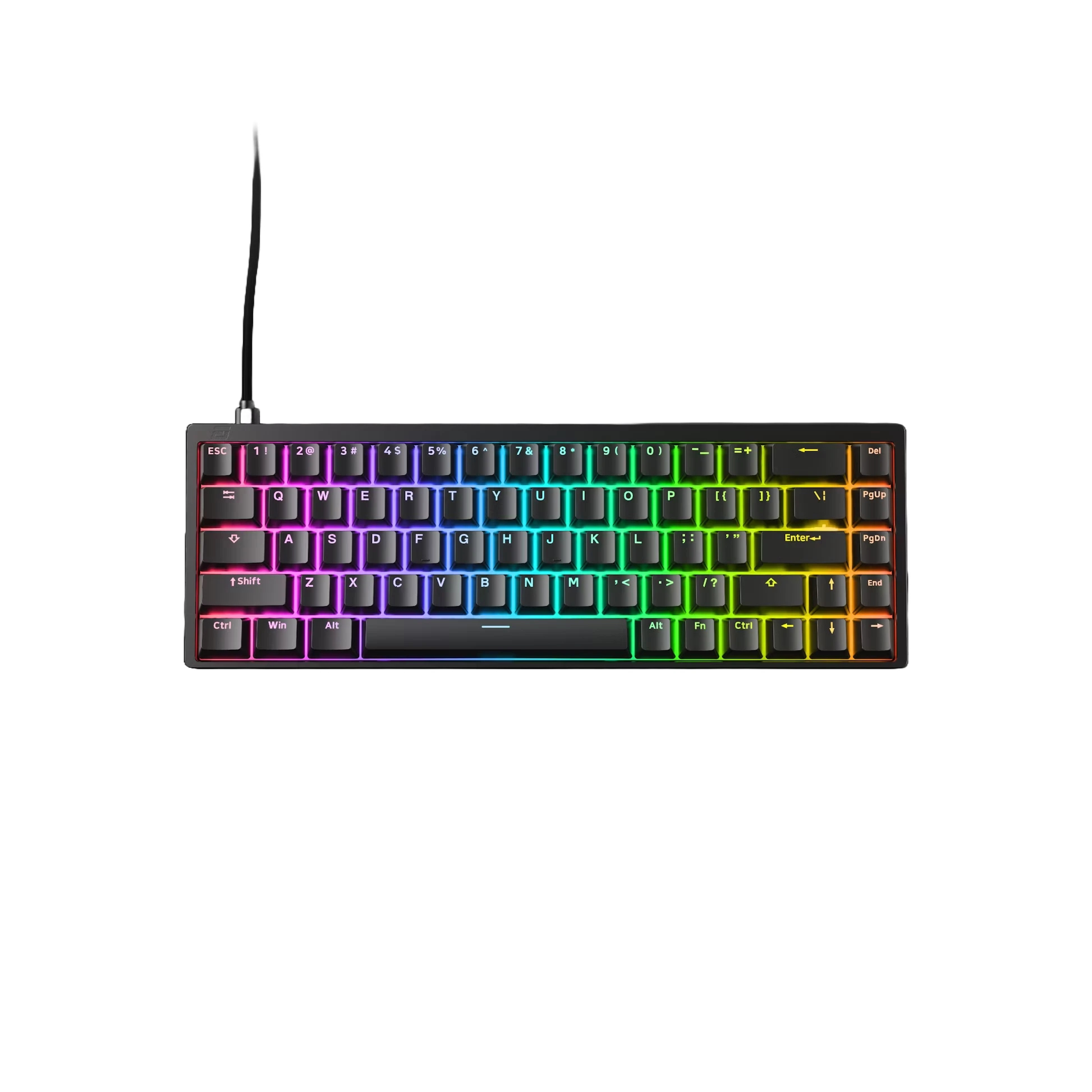 Геймърска механична клавиатура Endgame Gear KB65HE 8K - Gateron Magnetic Switches, Hall Effect, RGB - Black