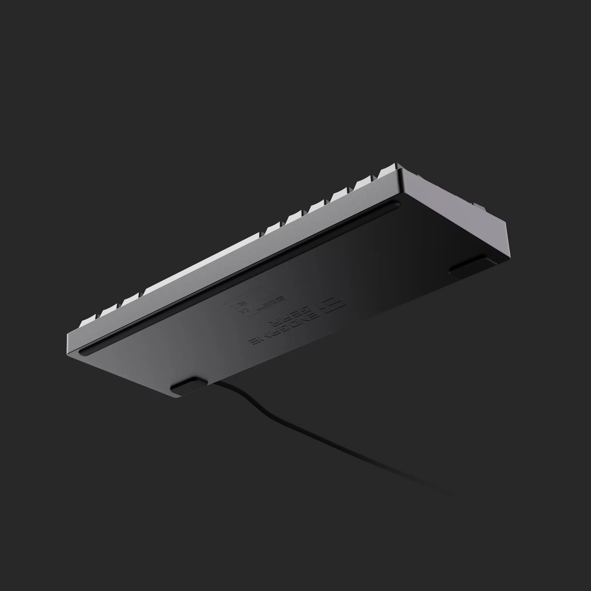 Геймърска механична клавиатура Endgame Gear KB65HE 8K - Gateron Magnetic Switches, Hall Effect, RGB - Black