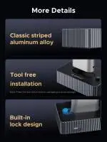 Orico външна кутия за диск/докинг станция Storage - Case/Docking Station - M.2 NVMe/NGFF - IT18C3-GY