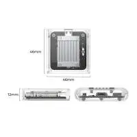 Orico външна кутия за диск Storage - Case - M.2 2230 NVMe - TC20-M2-10G-GY-BP - 10Gbps, Gray
