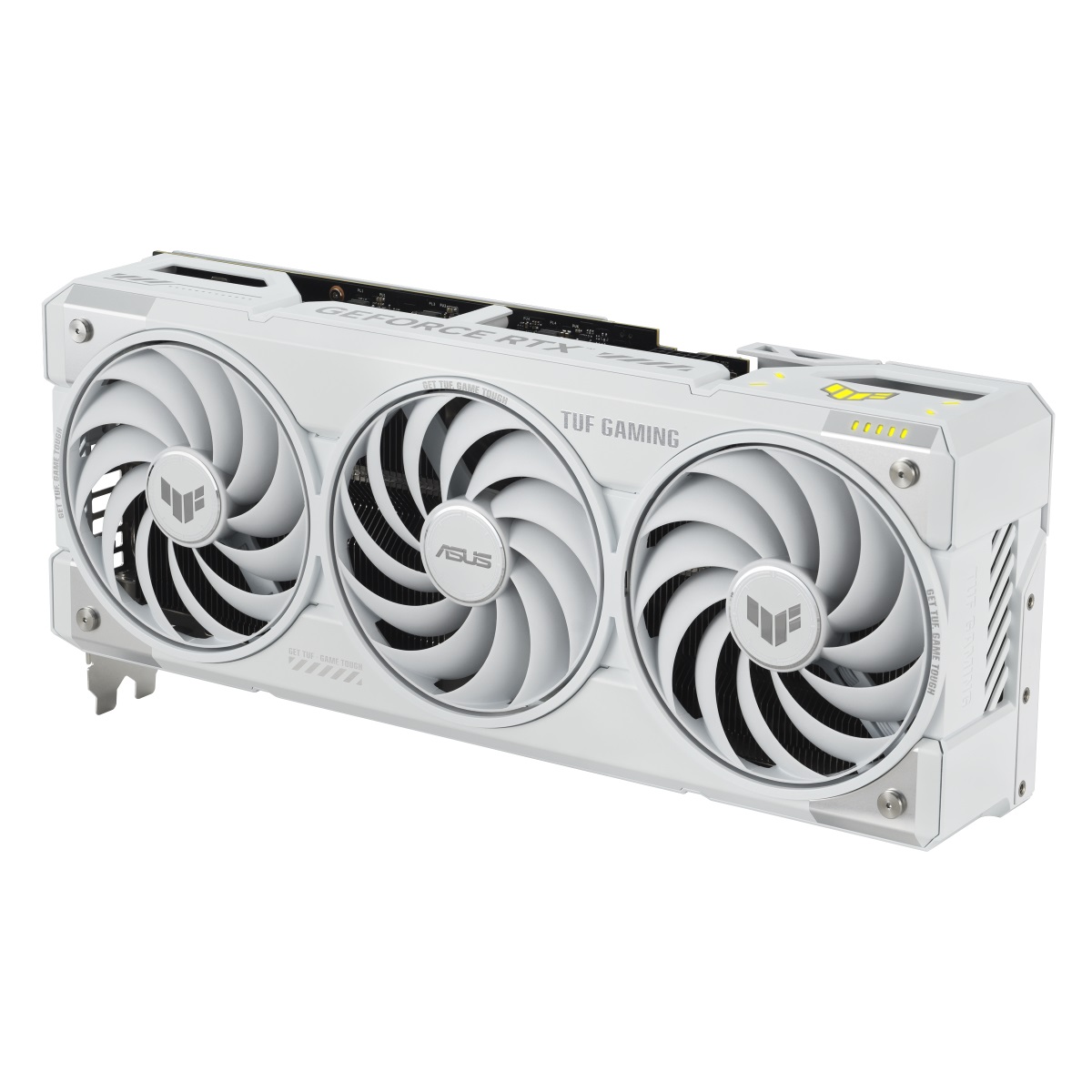 Видео карта ASUS TUF Gaming GeForce RTX 5070 Ti 16GB GDDR7 White OC Edition - 90YV0MD3-M0NA00