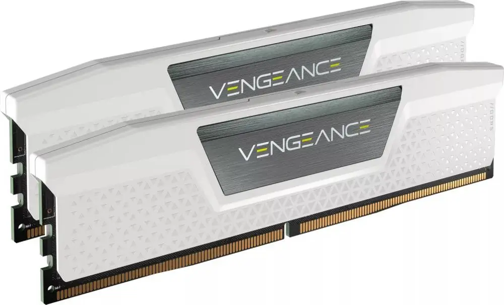 Памет Corsair Vengeance White 32GB (2x16GB) DDR5 6400MHz CL32 XMP - CMK32GX5M2B6400C32W
