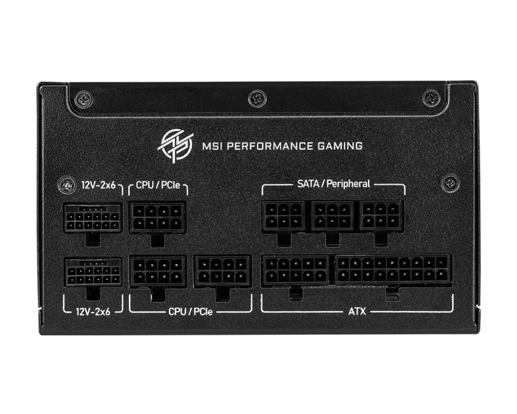 Захранване MSI MPG A1000GS (1000W) PCIE5 80 Plus Gold ATX 3.1 