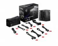 Захранване MSI MPG A850GS PCIE5 (850W) 80 Plus Gold PSU ATX 3.1