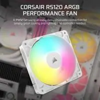 Вентилатор Corsair RS120 ARGB 120mm PWM Fan White - CO-9050184-WW