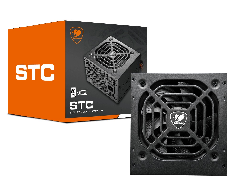 Захранване Cougar STC 500 (500W) 80 Plus PSU - CGR-SC-500