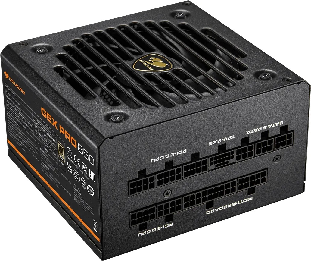Захранване Cougar GEX PRO 850W 80 Plus GOLD PSU ATX 3.1 PCIe 5.1 - CGR GEXP-850