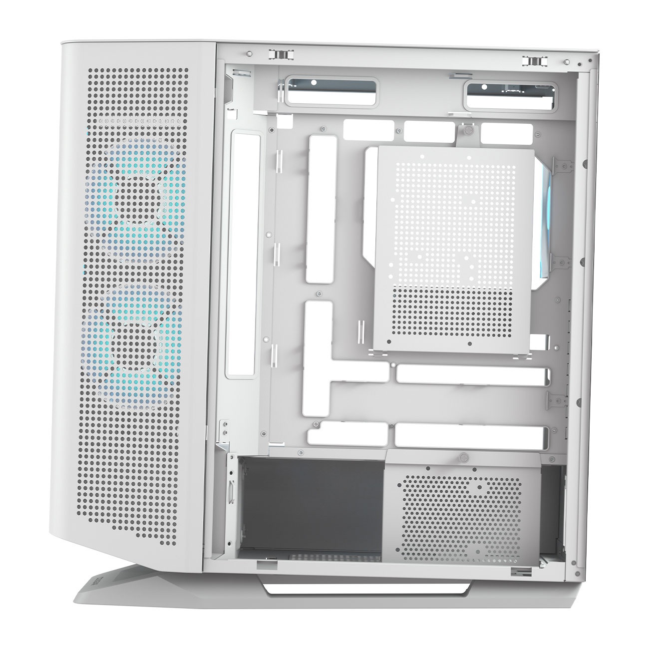 Boîtier COUGAR FV270 RGB Blanc Mid tower Tempered Curved Glass Case - CGR-58M6W-RGB