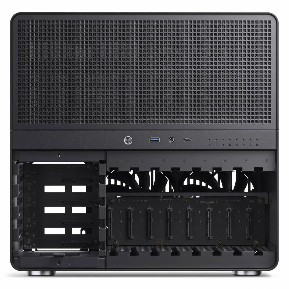 Carcasa Jonsbo N5 NAS E-ATX - Negru