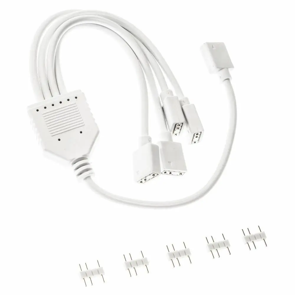 Кабел Kolink ARGB 1-4 Сплитер - 30 cm Бял