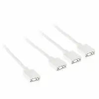 Кабел Kolink ARGB 1-3 Сплитер - 30 cm Бял