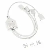 Кабел Kolink ARGB 1-3 Сплитер - 30 cm Бял