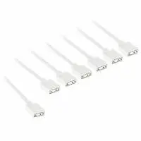 Кабел Kolink ARGB 1-6 Сплитер - 30 cm Бял