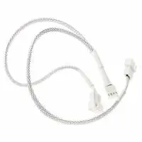 Кабел Kolink PWM 1-2 Сплитер - 35 cm, оплетен, Бял