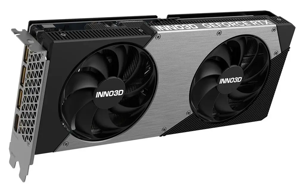 Видео карта INNO3D GeForce RTX 5060 Ti 16GB TWIN X2 OC - N506T2-16D7X-191073N
