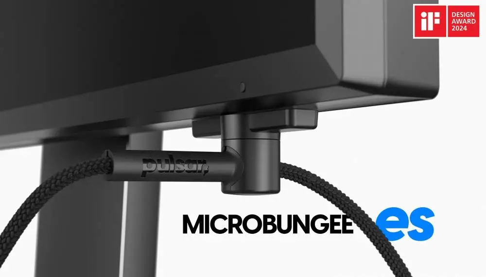 Бънджи за мишка Pulsar Micro Bungee ES Single - Flexible Cable Arm, Ball Bearing