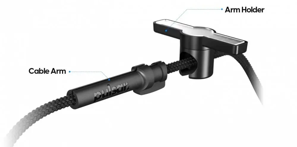 Бънджи за мишка Pulsar Micro Bungee ES Single - Flexible Cable Arm, Ball Bearing