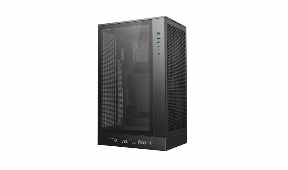 Кутия DeepCool CH270 DIGITAL Case mATX