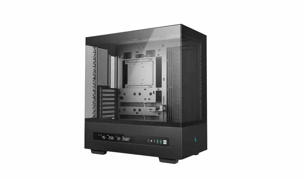Кутия DeepCool CH690 DIGITAL Black Case ATX