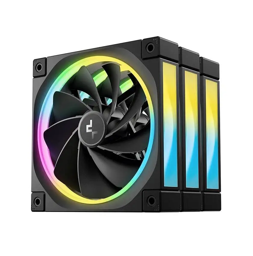 Вентилатори DeepCool FL12R Black Reverse Fan Pack 3-in-1 3x120mm ARGB
