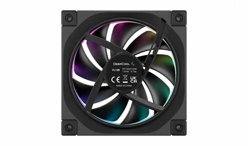 Вентилатори DeepCool FL12R Black Reverse Fan Pack 3-in-1 3x120mm ARGB