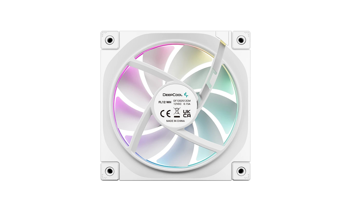 Вентилатори DeepCool FL12 White Fan Pack 3-in-1 3x120mm ARGB