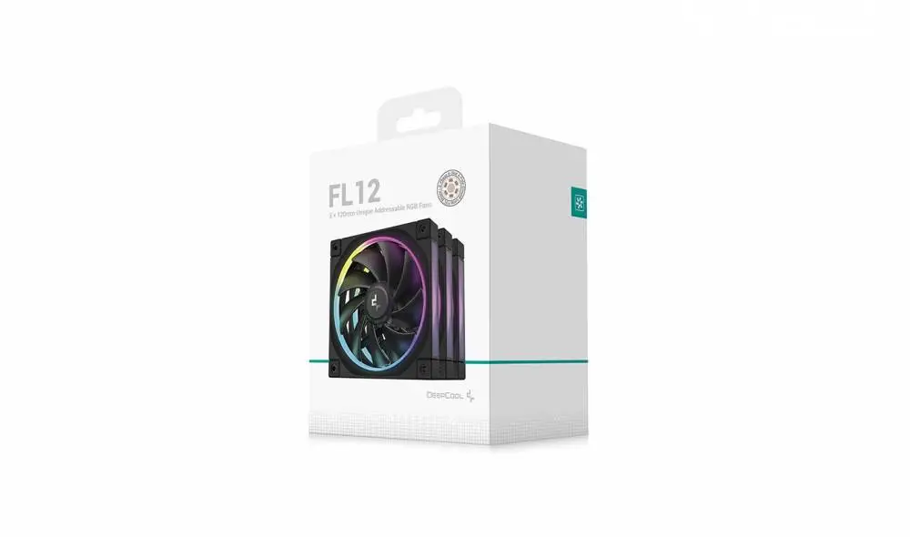 Вентилатори DeepCool FL12 Black ARGB Fan Pack 3-in-1 3x120mm